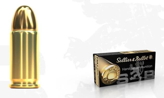 Pistolový náboj Sellier & Bellot 7,65 Browning FMJ 4,75 g / 73 gr