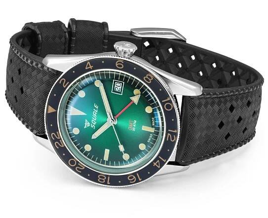 Squale - SUB 39 - GMT Vintage - Grün 1