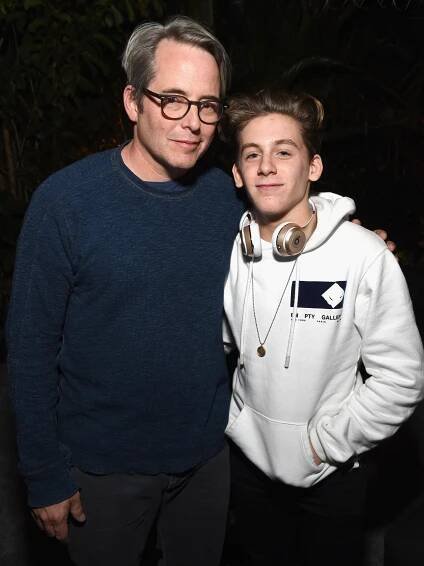 Matthew and James Broderick attend the GQ Men of the Year Party on December 7, 2017, in Los Angeles, California. | Source: Getty Images