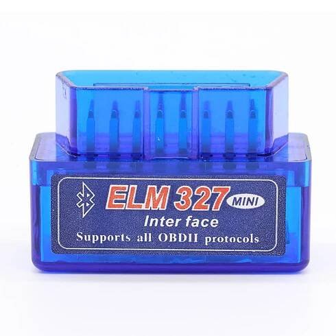 Mini ELM327 V1.5 Bluetooth OBD2 Bezdrátový diagnostický skener do auta 2vrstvý PCB ELM 327 Čip PIC18F25K80 Univerzální OBD II Protokoly Čtečka kódů do auta