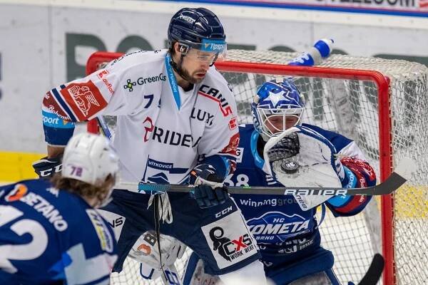 Extraliga playoff živě dnes: Vítkovice - Kometa Brno live