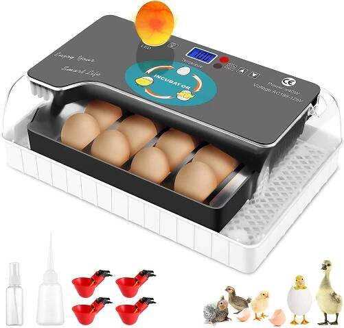 Automatický inkubátor Líheň na vejce Hnízdní kulička + příslušenství