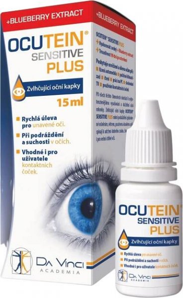 Ocutein Sensitive Plus oční kapky 15ml