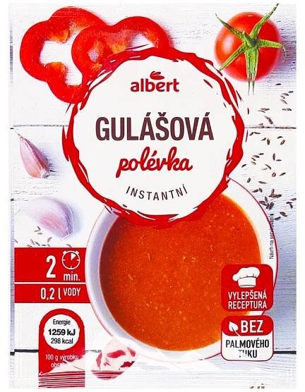 Albert Instantní polévka gulášová