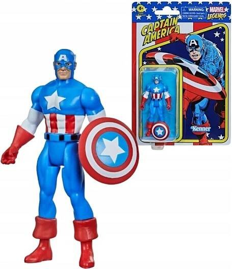Hasbro Marvel Legends Kapitán Amerika Retro