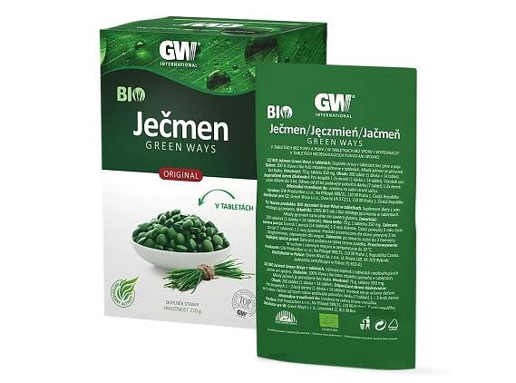 BIO Ječmen Green Ways tablety