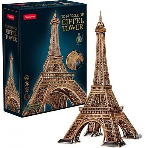 CubicFun 3D puzzle Eiffelova věž 97 cm 314 dílků