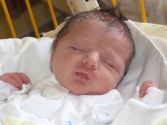 Barbora Nováková, 7. 4. 2014, 3000 g, 48 cm, Hlučín, Fakultní nemocnice