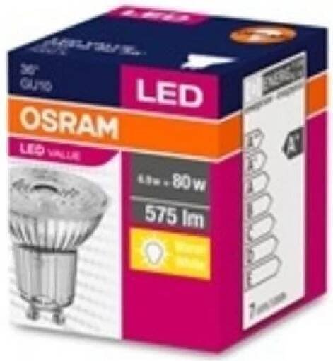 OSRAM VALUE GU10 6, 9W/830 PAR1680W 36° teplá | TonerPartner.cz