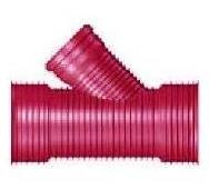 Odbočka s hrd.KG 45°ULTRA-RIB2 DN300x200 Polypropylen, SN10, pro kanál