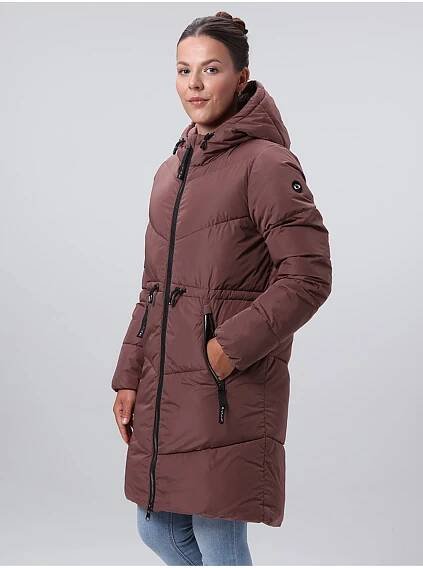 Dámský kabát LOAP TARA beige L