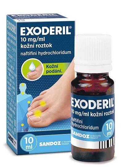 Exoderil kožní roztok 10 ml