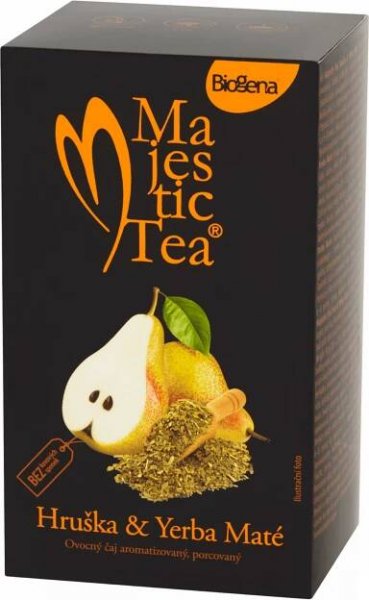Biogena Majestic Tea Hruška & Yerba Maté 20 x 2,5 g od 68 Kč