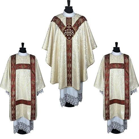Semi-gothic dalmatic Archives - polishvestment.com
