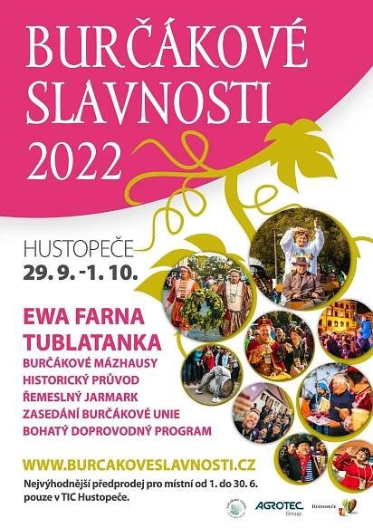 Burčákové slavnosti Hustopeče 2022