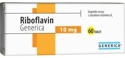 Riboflavin tbl.60 Generica