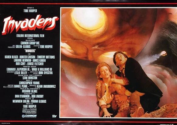Laraine Newman, Hunter Carson, Timothy Bottoms - Vetřelci z Marsu - Fotosky