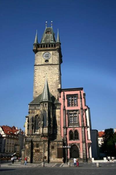 Staroměstská Radnice (Old Town City Hall), Staroměstské Náměstí (Old Town Square), Staré Město (Old Town), Praha (Prague), Česká Republika (Czech Republic)
