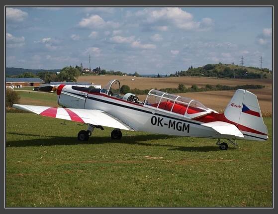 Zlín Z-226 MS (OK-MGM), letiště Brno-Medlánky