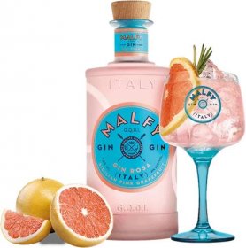 Malfy Gin Rosa Pink Grapefruit 41 % 0,7 l + 1x sklo od 795 Kč