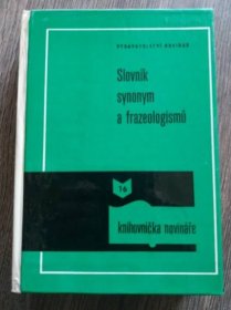 Kniha Slovník synonym a frazeologismů - Trh knih - online antikvariát