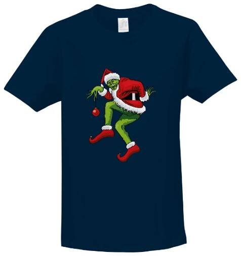 Tričko s potiskem Kreslený Grinch