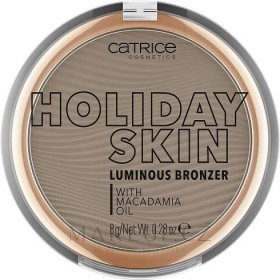 Catrice Holiday Skin Luminous Bronzer - Bronzer se saténovým finišem