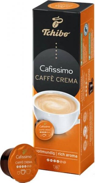 TCHIBO CAFISSIMO CAFFE CREMA RICH 10 KAPSLÍ