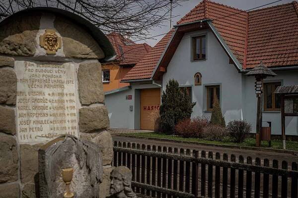 Obec Vlachovice - Vrbětice na Zlínsku, 22. dubna 2021.