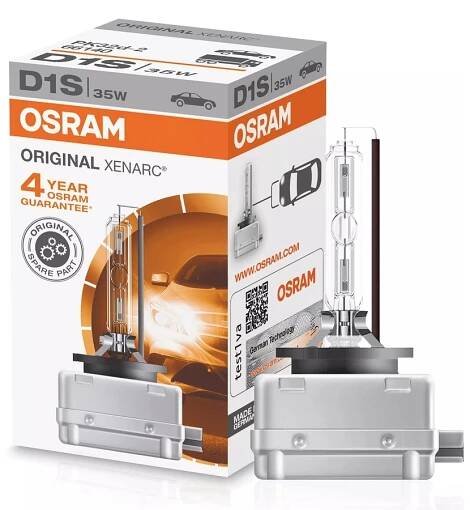 Xenonová výbojka D1S OSRAM ORIGINAL 4500°K