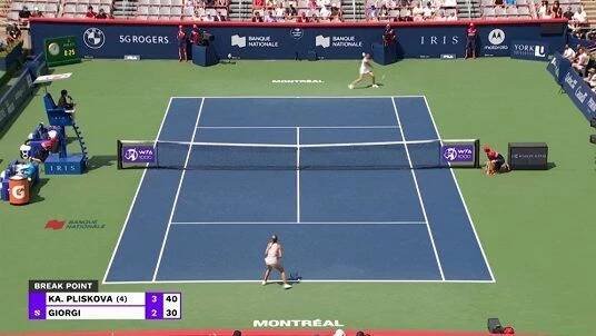 Sestřih finálového utkání mezi Plíškovou a Giorgiovou - Sport.cz