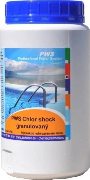 PWS Chlor shock granulovaný 2 kg od 448 Kč