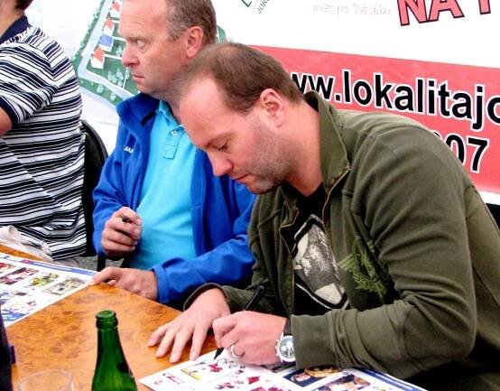 Skvělá akce! Tábor okouzlily sportovní osobnosti v čele s Radkem Dvořákem