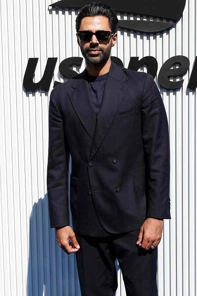 Hasan Minhaj on the Blue Carpet at the 2025 US Open, Friday, Sep. 5, 2025 in Flushing, NY. 