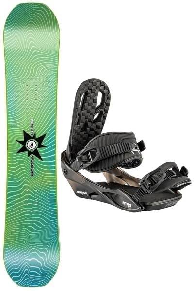 Juniorský snowboardový set Nitro Ripper youth x Volcom Snowboard e-shop