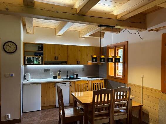 Apartmán číslo 2 - kuchyně - pronájem chalupy Velké Karlovice - foto 25