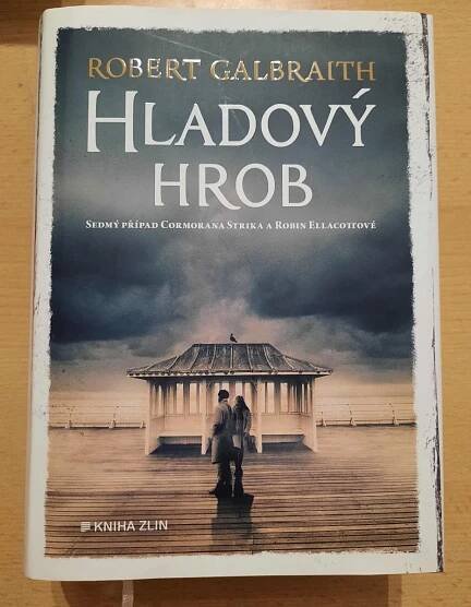 Hladovy hrob Robert Galbraith - kniha. Super cena!
