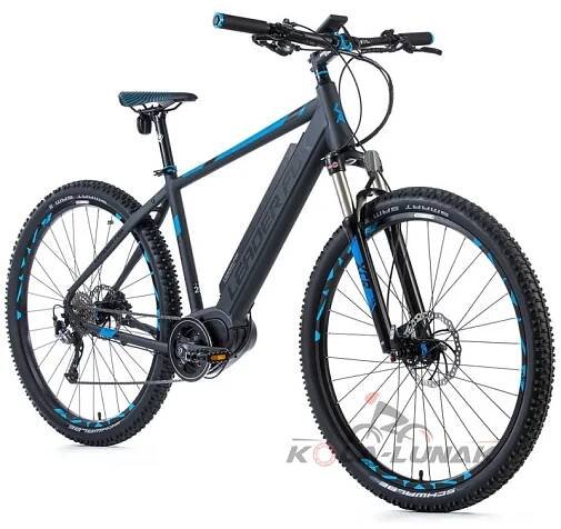 Horské elektrokolo Leader Fox ALTAR 29",2018-2 21,5" ŠEDÁ MAT/MODRÁ | Kola Luňák
