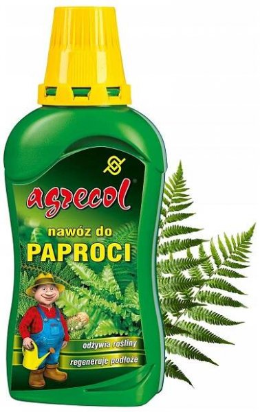 HNOJIVO PRO ZELENÉ ROSTLINY PALMY DRACAENA FIKUSA MONSTERY KAPRADINY 350 ML AGRECO