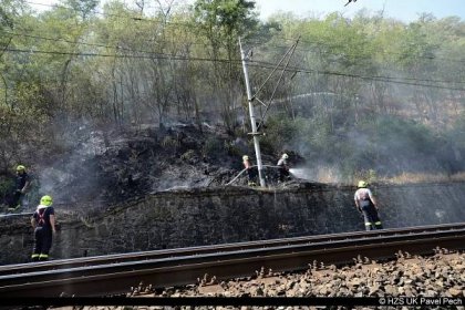 Osm hasičských jednotek vyjelo k požáru travního porostu u… | POŽÁRY.cz - ohnisko žhavých zpráv | hasiči aktuálně