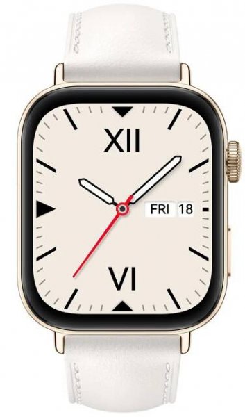 Chytré hodinky Huawei Watch Fit 3 Leather - bílý