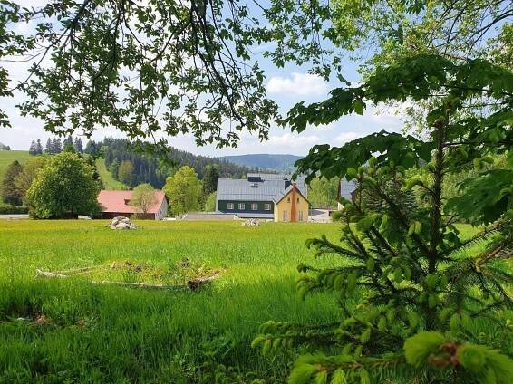 Apartmán Šalet Hrabětice Janov nad Nisou Exteriér fotografie