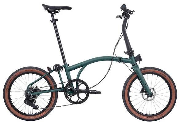 Produktbild von Brompton G Line - 8-Speed - Large Bar - Telescopic Seatpost - 20" Faltrad - 2025 - forest green