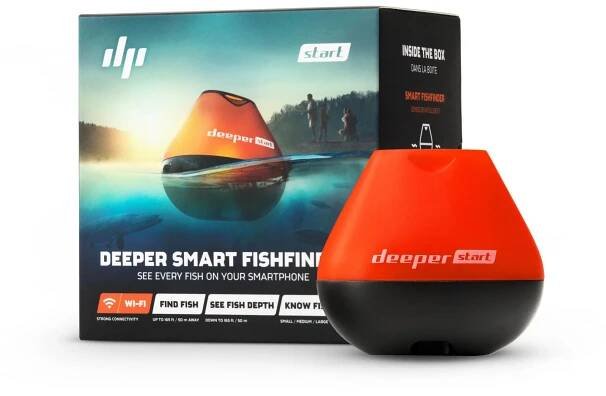 Deeper Nahazovací sonar Fishfinder Start