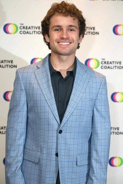 Sean Giambrone attends The Creative Coalition Right To Bear Arts Gala dinner on April 25, 2025 in Washington, DC.