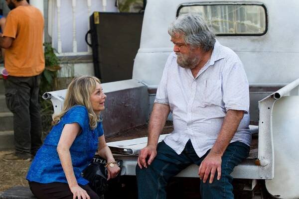Marilyn Burns, Gunnar Hansen - Texaský masakr motorovou pilou 3D - Z natáčení