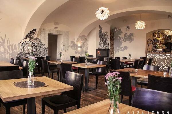 Návrh a Realizace interiéru Restaurace U Feldů - místa k sezení | Atelier3M Ostrava