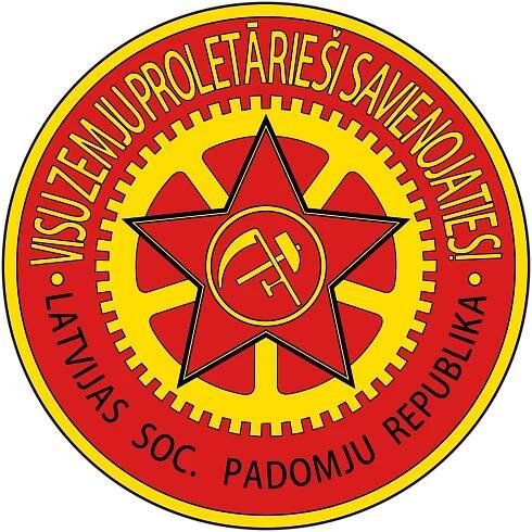 Soubor:Emblem of the Latvian SSR (1918-1920).svg – Wikipedie