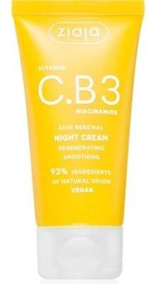 Ziaja Vitamin C.B3 Niacinamide noční krém-maska