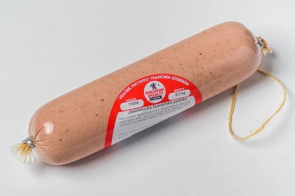 Jestřebická farmářská paštika